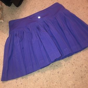 Lululemon pleated purple skirt!! Great condition!